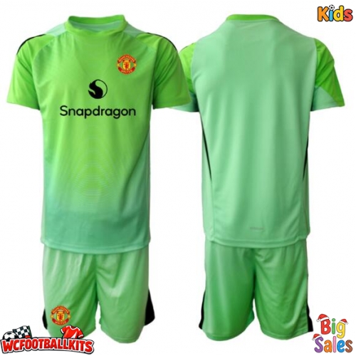 Manchester United Goalkeeper Replica Third Stadium Kit for Kids 2025-26 Short Sleeve (+ pants)